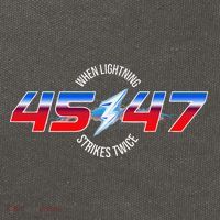 When Lightning Strikes Twice 45 47 Trump Reelection Cotton Canvas Backpack