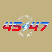 When Lightning Strikes Twice 45 47 Trump Reelection Cooling Performance Crew T-Shirt