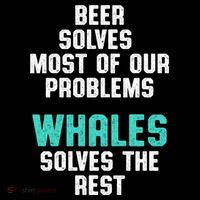 Whale Lover Solves Save The Whales Earth Day Funny Gift Flexfit Unipanel Trucker Cap