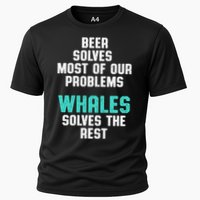 Whale Lover Solves Save The Whales Earth Day Funny Gift Performance Shirt