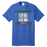 Winter Landscape Snow Christmas ItS Cold Outside Meaningful Gift Tall T-Shirt