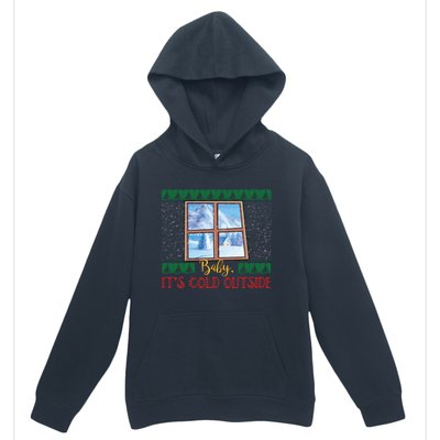 Winter Landscape Snow Christmas ItS Cold Outside Meaningful Gift Urban Pullover Hoodie