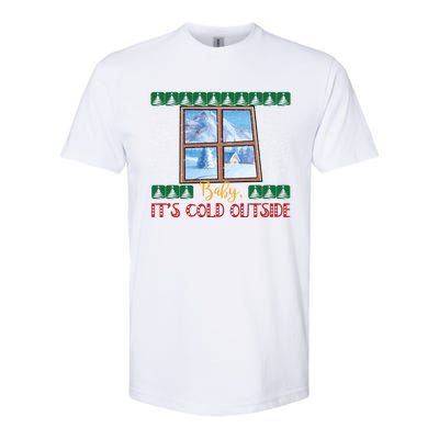 Winter Landscape Snow Christmas ItS Cold Outside Meaningful Gift Softstyle CVC T-Shirt