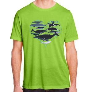 Whale Lover Save The Whales Adult ChromaSoft Performance T-Shirt