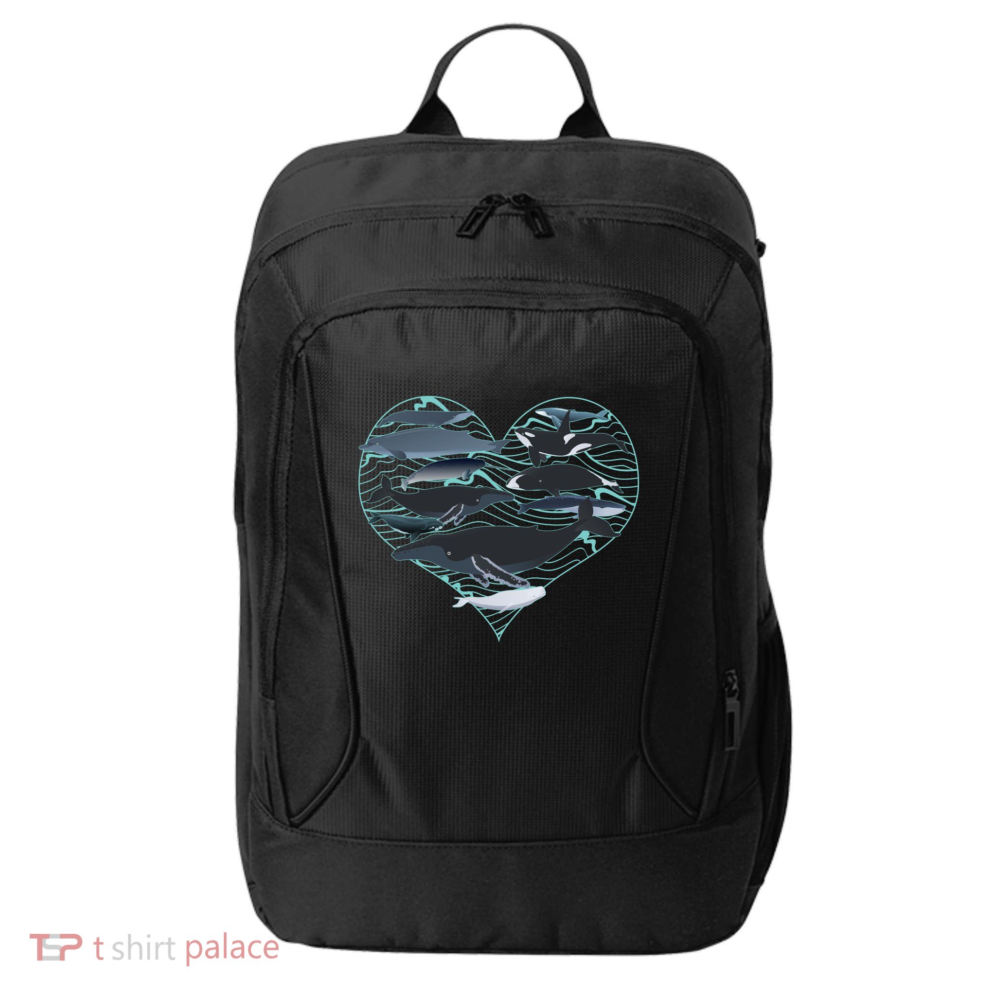 Whale Lover Save The Whales City Backpack