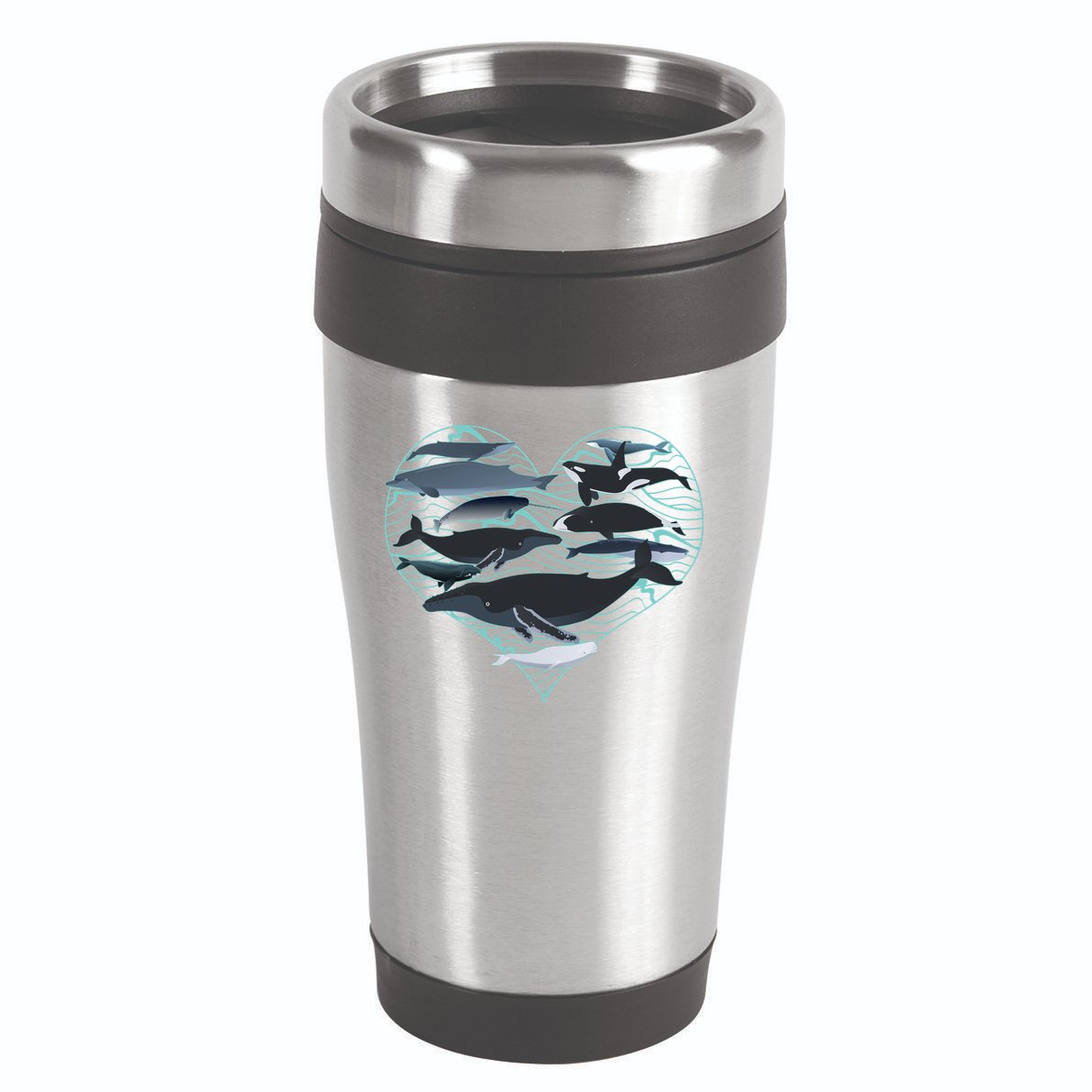 Whale Lover Save The Whales 16oz Travel Tumbler