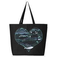 Whale Lover Save The Whales 25L Jumbo Tote