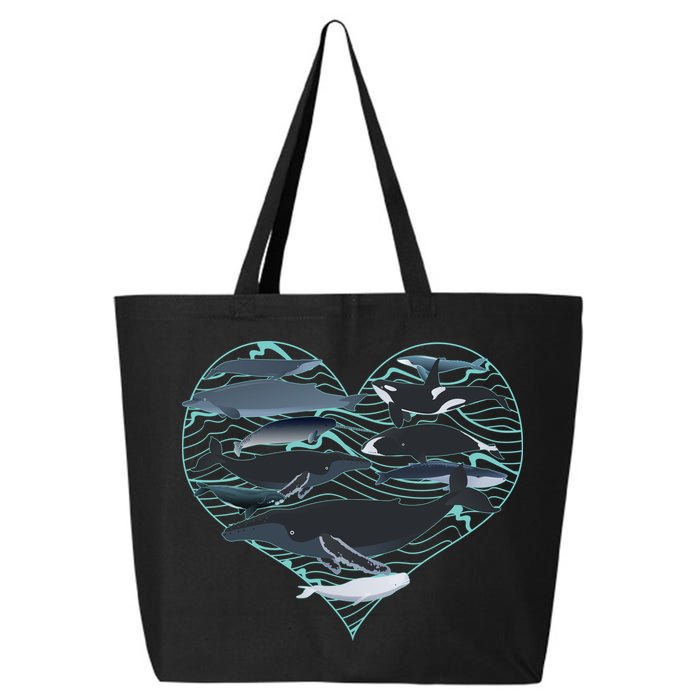 Whale Lover Save The Whales 25L Jumbo Tote