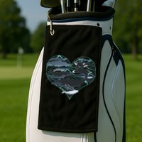 Whale Lover Save The Whales Golf Towel