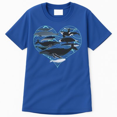 Whale Lover Save The Whales Tall T-Shirt