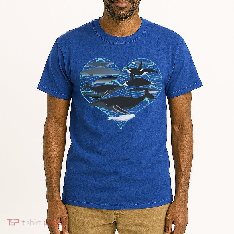 Whale Lover Save The Whales Tall T-Shirt