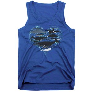 Whale Lover Save The Whales Tank Top