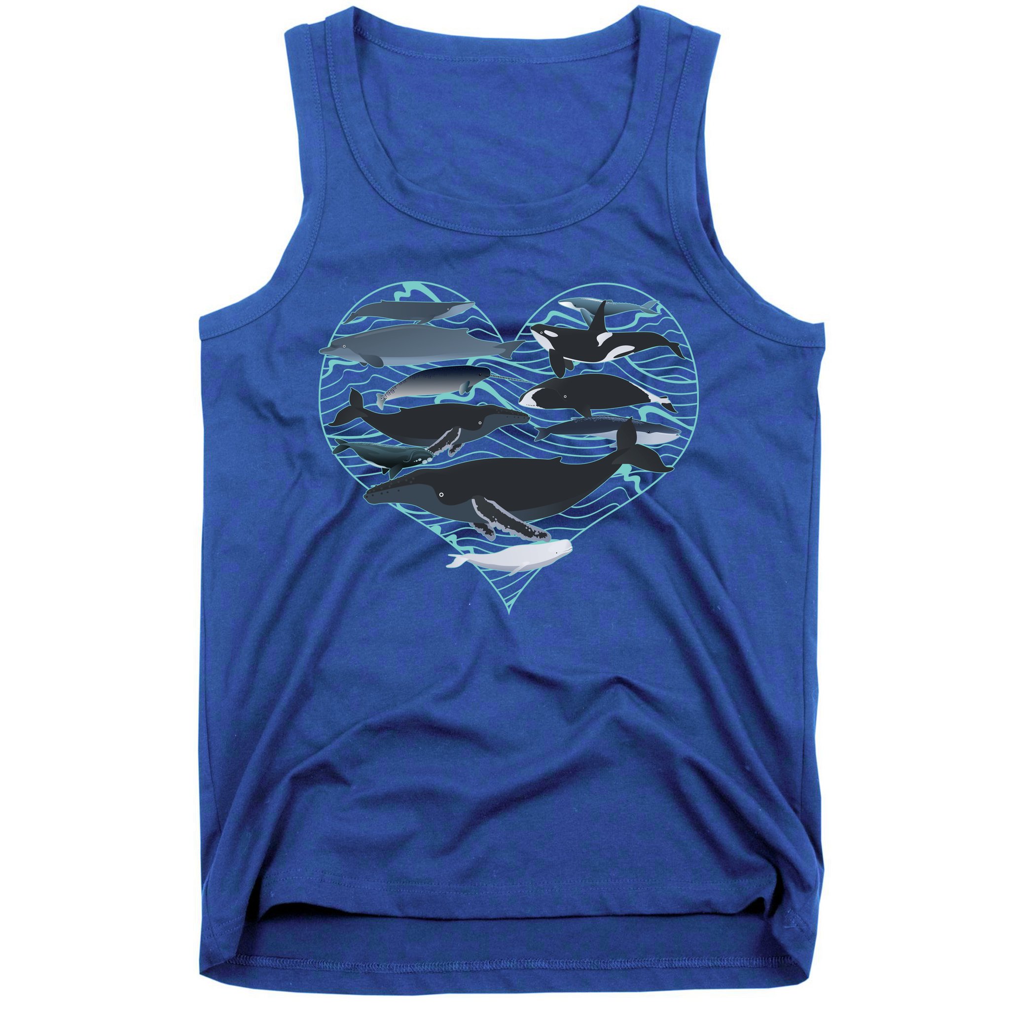 Whale Lover Save The Whales Tank Top