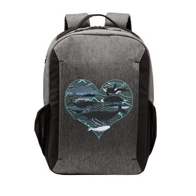 Whale Lover Save The Whales Vector Backpack