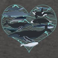 Whale Lover Save The Whales Vector Backpack