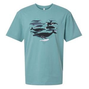 Whale Lover Save The Whales Sueded Cloud Jersey T-Shirt