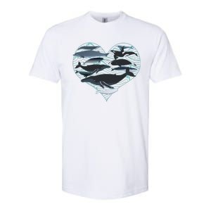 Whale Lover Save The Whales Softstyle CVC T-Shirt