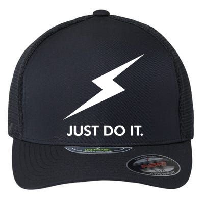 Walkeramerica Lightning Strike Walker Just Do It Flexfit Unipanel Trucker Cap