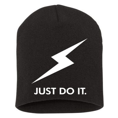 Walkeramerica Lightning Strike Walker Just Do It Short Acrylic Beanie
