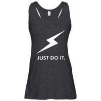 Walkeramerica Lightning Strike Walker Just Do It Ladies Essential Flowy Tank