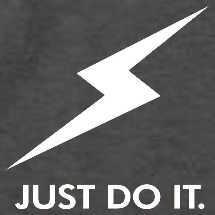 Walkeramerica Lightning Strike Walker Just Do It Vector Backpack