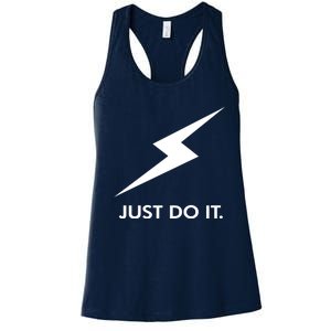 Walkeramerica Lightning Strike Walker Just Do It Women's Racerback Tank