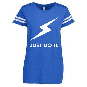 Walkeramerica Lightning Strike Walker Just Do It Enza Ladies Jersey Football T-Shirt