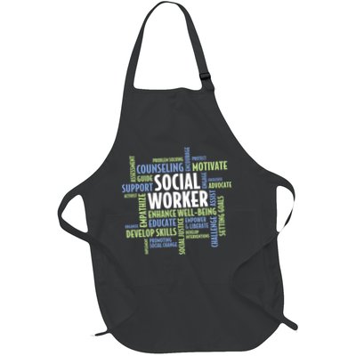 Words LCSW Social Work Month Gift For Social Worker Apron