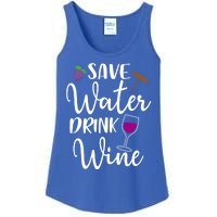 Wine Lover Save Water Wine Ing Quote Winery Gift Ladies Essential Tank