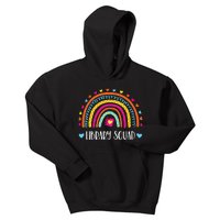 Womens Library Squad Librarian Bookworm Book Lover VNeck Kids Hoodie