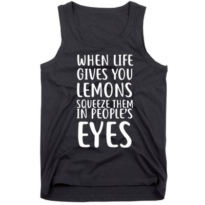Life Give You Lemons Tank Top