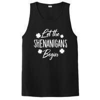 Womens Let The Shenanigans Begin Ing St Patricks Day TShirt PosiCharge Competitor Tank