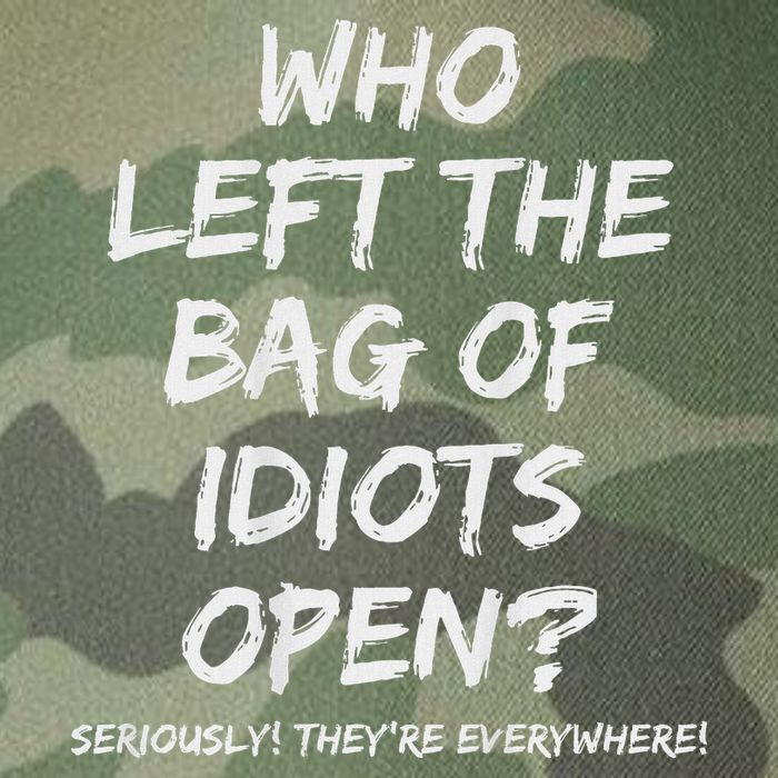 Who Left The Bag Of Idiots Open Legacy Tie Dye Trucker Hat