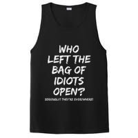 Who Left The Bag Of Idiots Open PosiCharge Competitor Tank