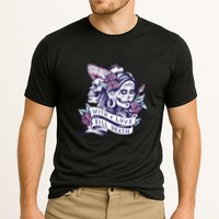 With Love Till Death Day Of The Dead Cooling Performance Crew T-Shirt