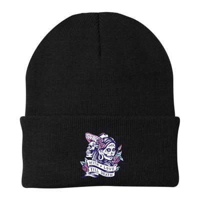With Love Till Death Day Of The Dead Beanie
