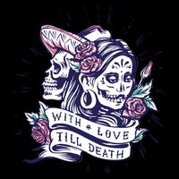 With Love Till Death Day Of The Dead 16 in Basic Backpack