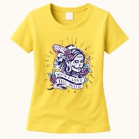 With Love Till Death Day Of The Dead Womens T-Shirt
