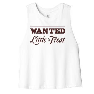 Wanted Little Treat Women's Racerback Cropped Tank