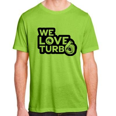 We Love Turbo Car Lover Adult ChromaSoft Performance T-Shirt