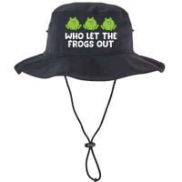 Who Let The Frogs Out Cute Frog Squad Frog Lovers Legacy Cool Fit Booney Bucket Hat