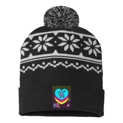 We love the 80’s USA-Made Snowflake Beanie