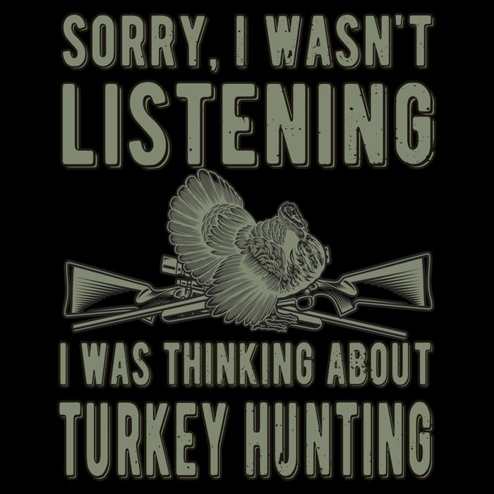 Wasn't Listening Turkey Hunter Turkey Hunting Funny Gift Backpack