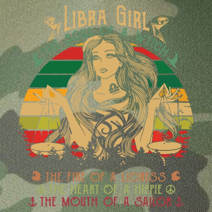 Womens Libra The Soul Of A Witch Fire Of A Lioness Legacy Tie Dye Trucker Hat
