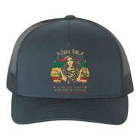 Womens Libra The Soul Of A Witch Fire Of A Lioness Yupoong Adult 5-Panel Trucker Hat