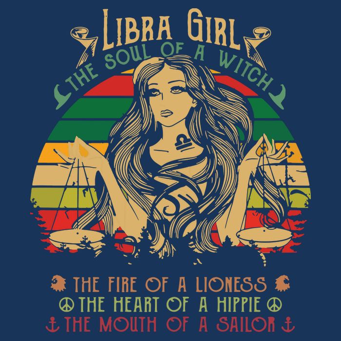 Womens Libra The Soul Of A Witch Fire Of A Lioness Bucket Hat