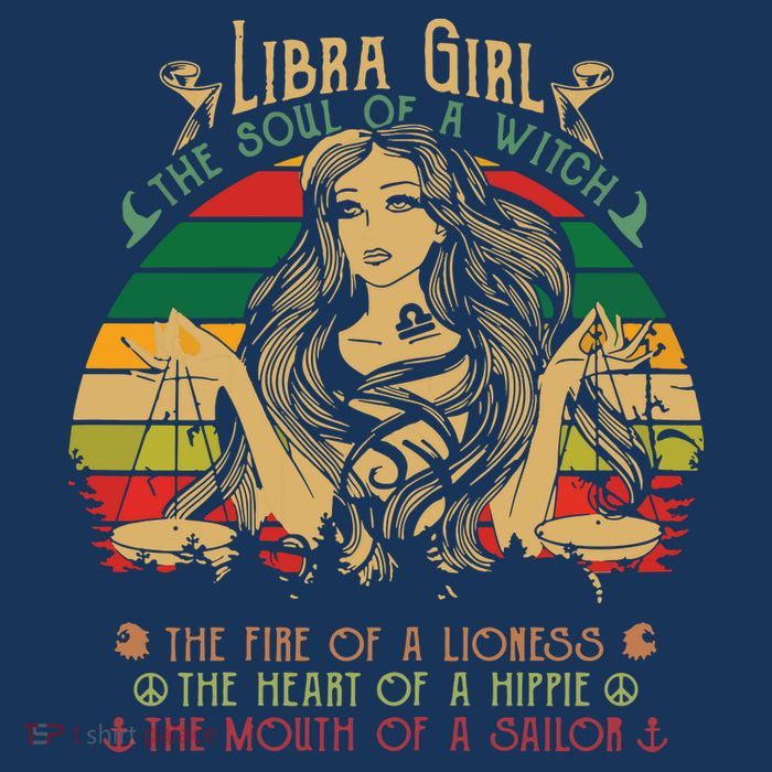 Womens Libra The Soul Of A Witch Fire Of A Lioness Cooling Performance Long Sleeve Crew
