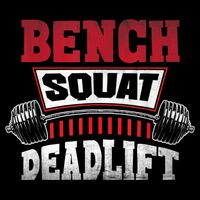 Weight Lifting Training Powerlifting Bench Squat Deadlift Drawstring Bag