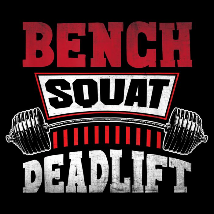 Weight Lifting Training Powerlifting Bench Squat Deadlift Drawstring Bag