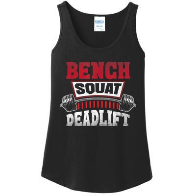 Weight Lifting Training Powerlifting Bench Squat Deadlift Ladies Essential Tank